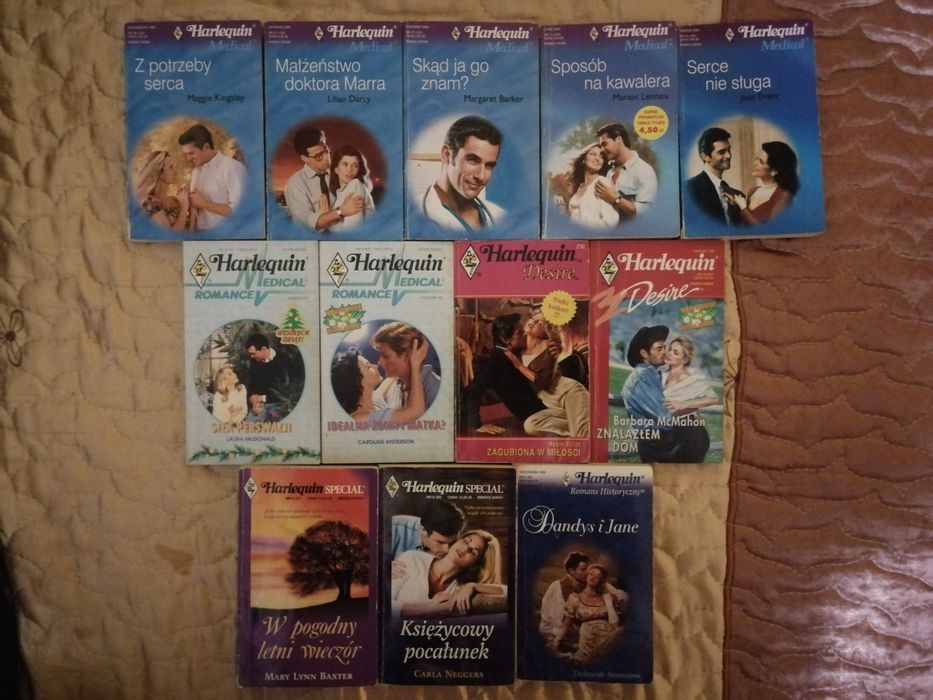 Książki Harlequin