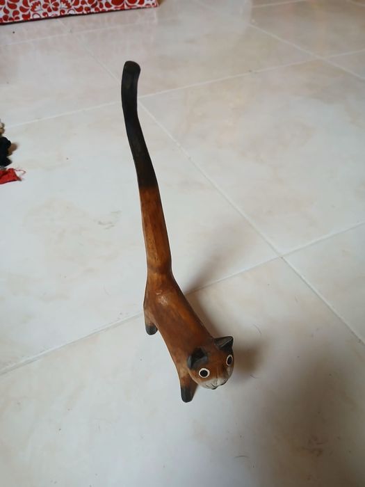 Gato de decoração pequeno