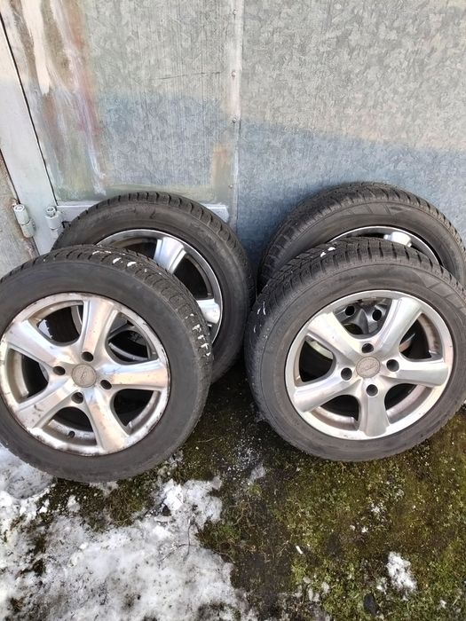 Alufelgi z oponami zimowymi