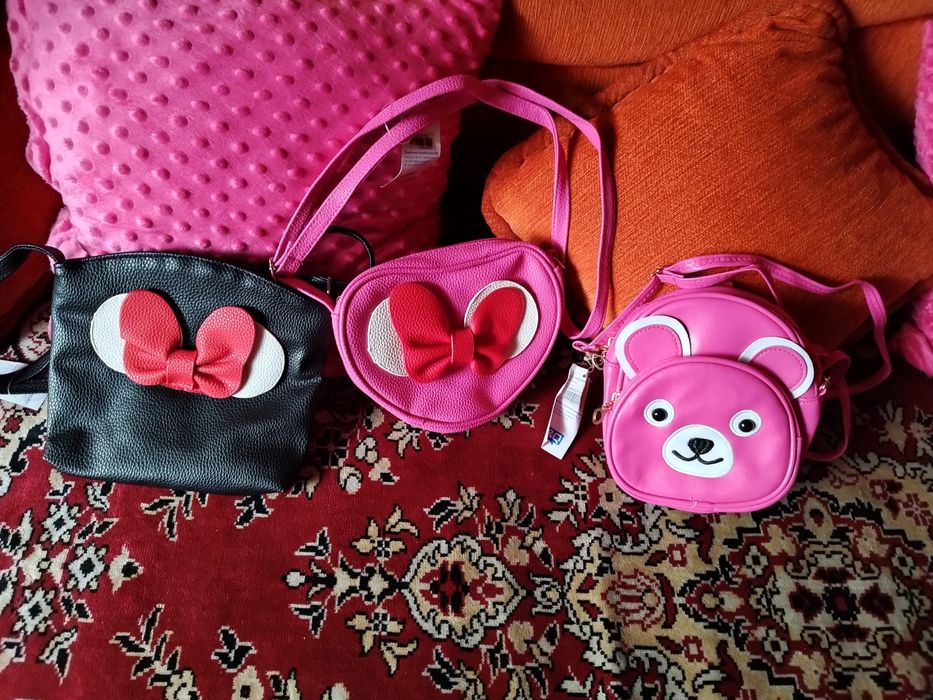Torebki dziewczęce nowe