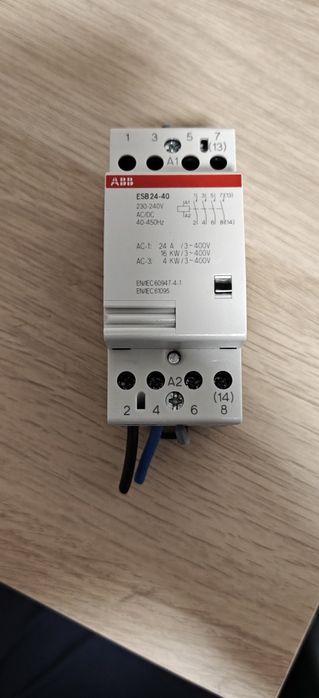 Stycznik modułowy ABB ESB 24-40 dostępne 20sztuk