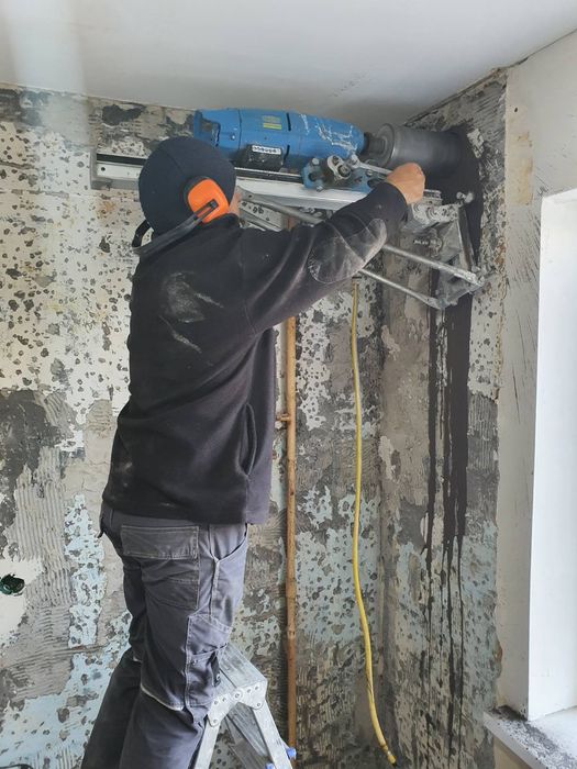 Алмазная резка. Сверление бетона. Резка бетона. Бурение в бетоне.