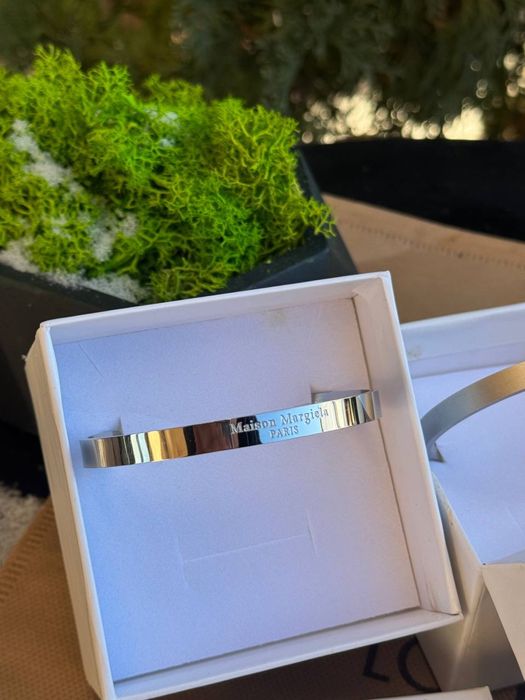 Браслет Maison Margiela мужской серебряный Мейсон Марджела MM6