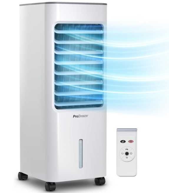 Przenośny wentylator/klimatyzator Pro Breeze sterowany pilotem