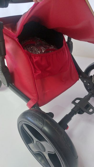 Коляска 2 в 1  в экошкірі