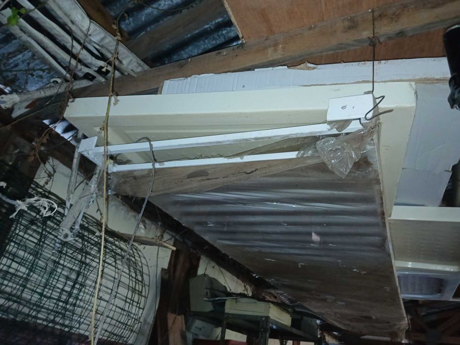 Gradeamento lacado branco