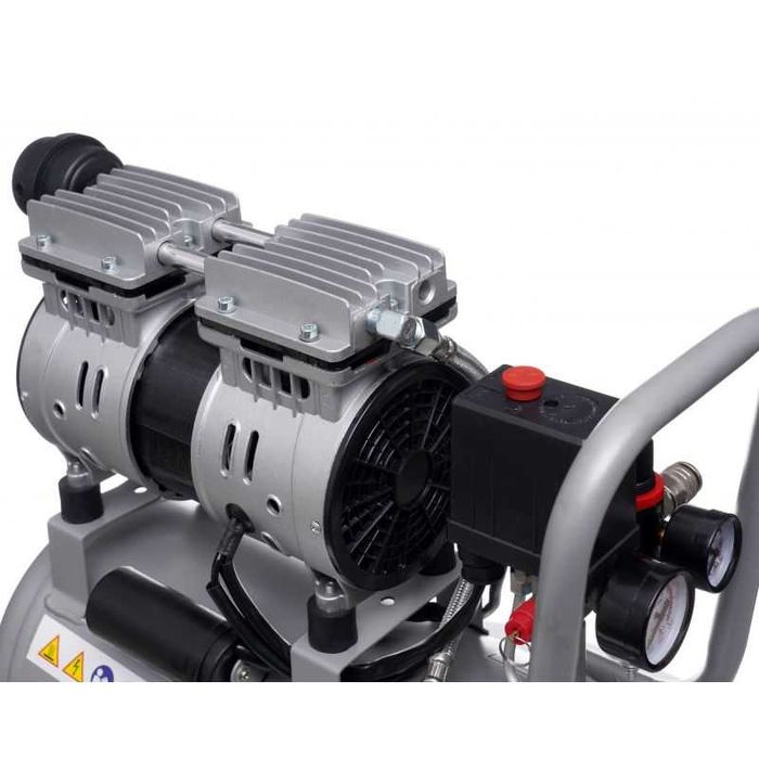 KRAFT&DELE Kompresor Bezolejowy 24l 8 Bar Sprężarka 1200w KD1395