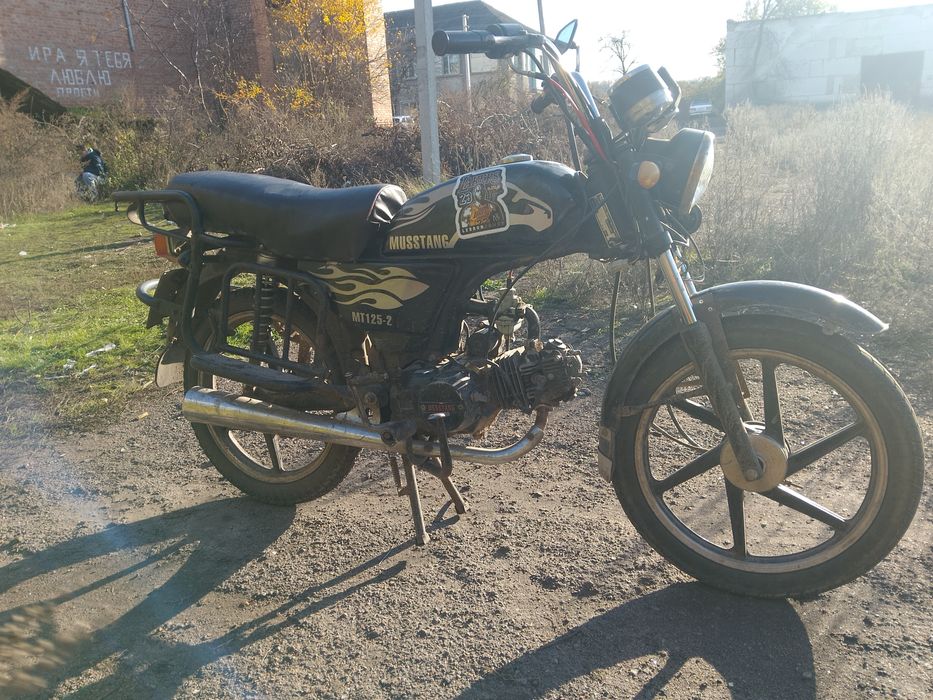Продам мотоцикл Мустанг мт125