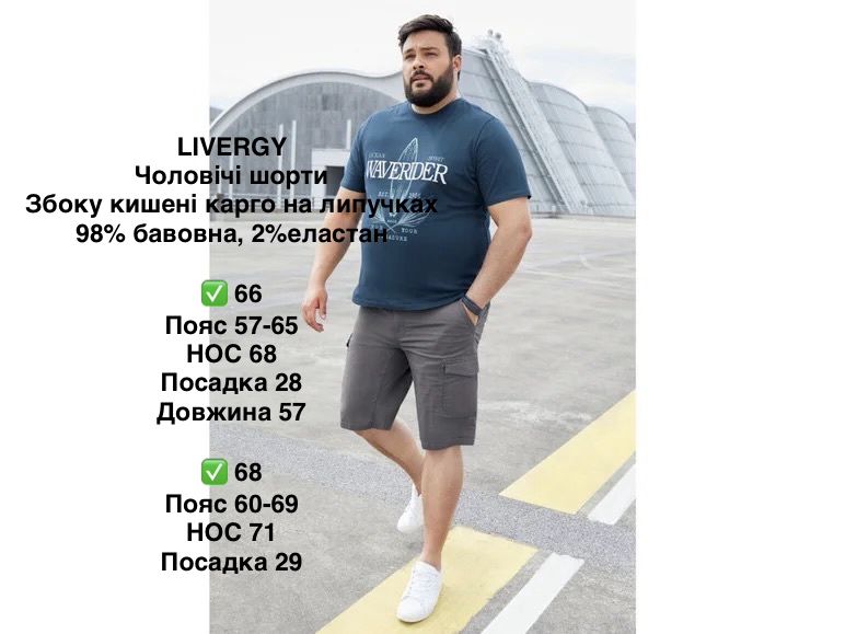 Чоловічі шорти батал бавовна,льон,джинс 56-68 розміри