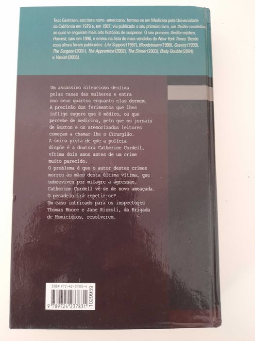 O Cirurgião, Tess Gerritsen