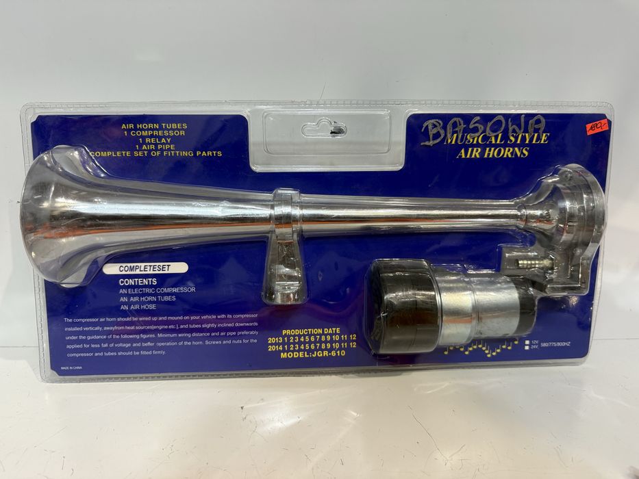 Klakson fanfara do busa ciągnika bardzo głośna basowa