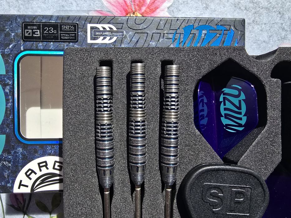 Lotki, dart, Target Japan Mizu 03, 23g, gratis komplet dodatkowych k-flex