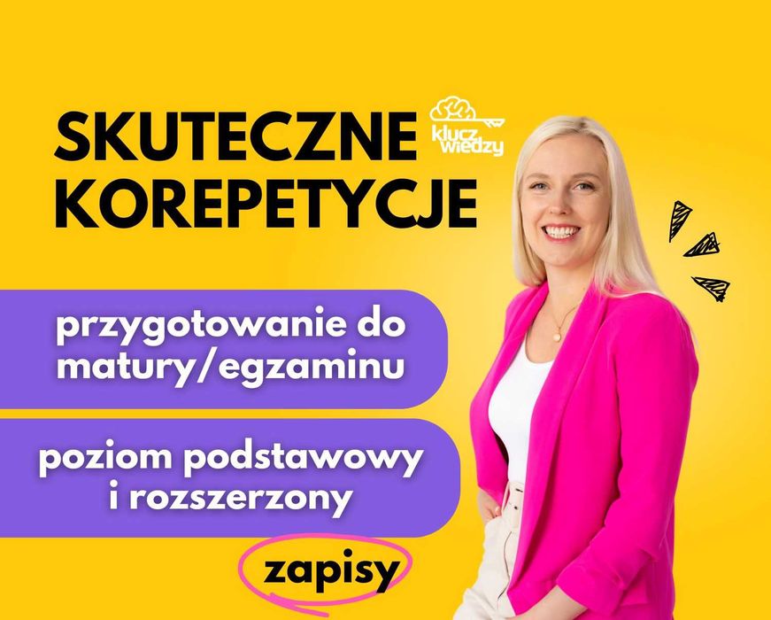 Korepetycje język polski - online, egzamin, szkoła podstawowa, matura