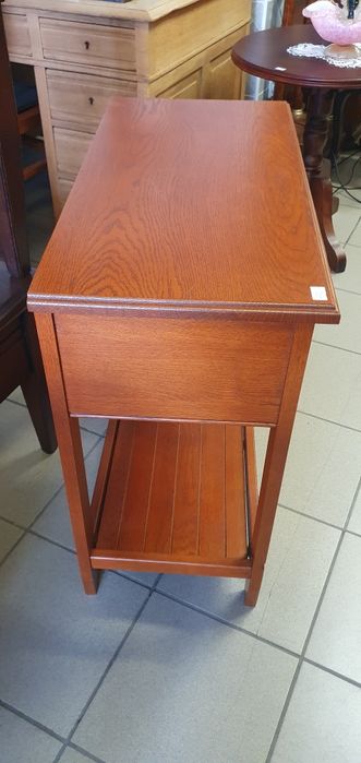 Przyśćienna konsola dębowa