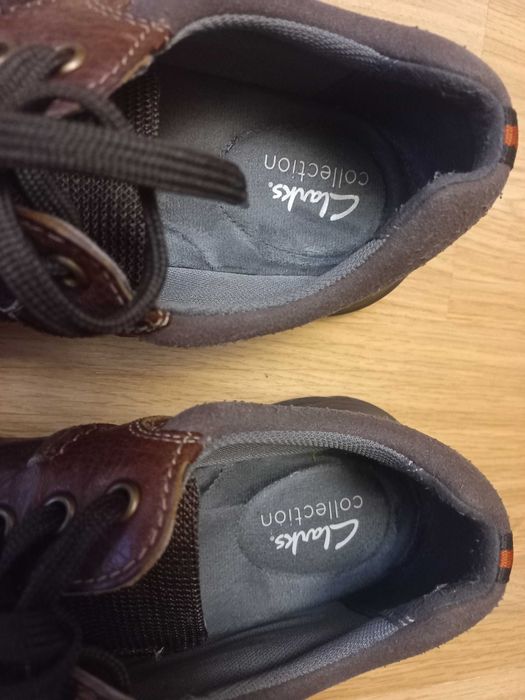 Мужские новые  кожаные туфли Clarks 42 p.