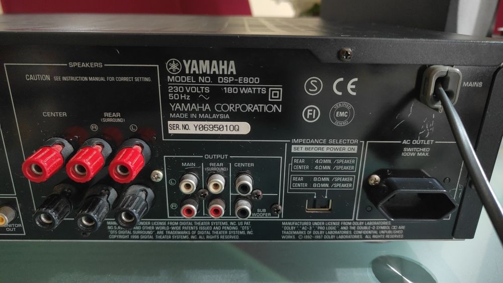 Yamaha DSP E-800