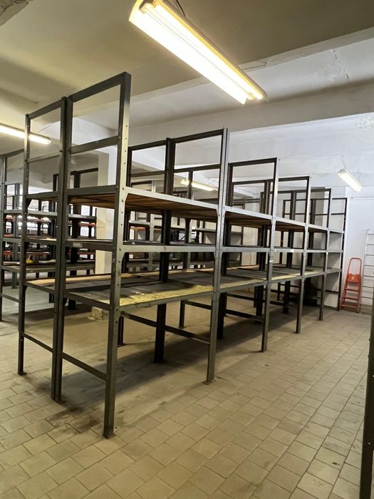 Regały magazynowe stalowe  półki