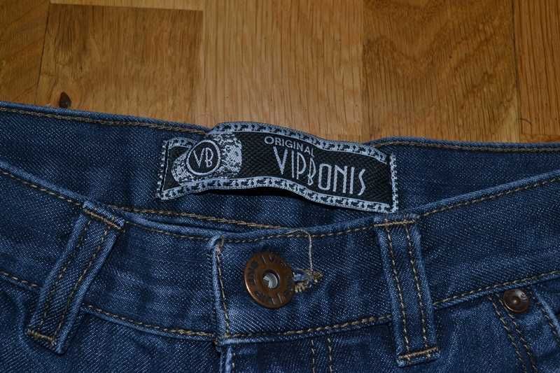 Зимние утепленные джинсы на подростка VIP BONIS W30 L34