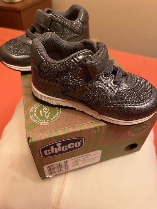 Sapatilhas Chicco cinza prateado T20