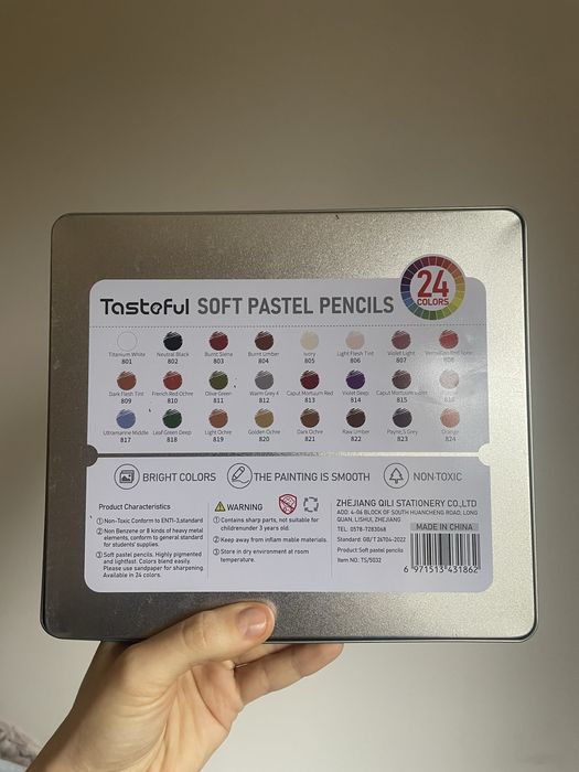 Pastele w kredkach soft pastels