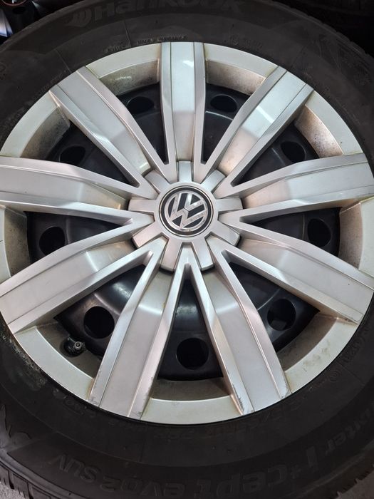 Диски с резиной R-17, 5*112, original Volkswagen