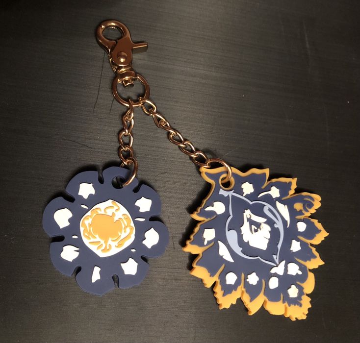 Porta-chaves dourado (novo)