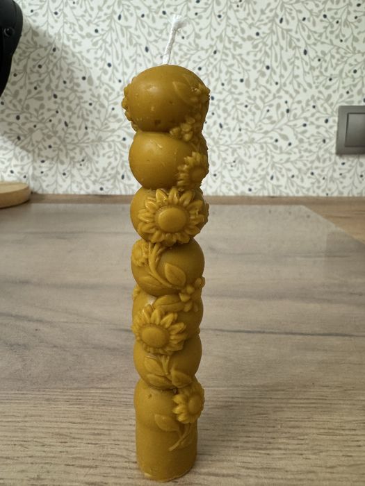 Świece z wosku pszczelego