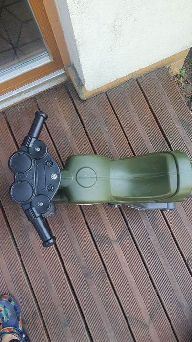 Rowerek biegowy jak motocykl