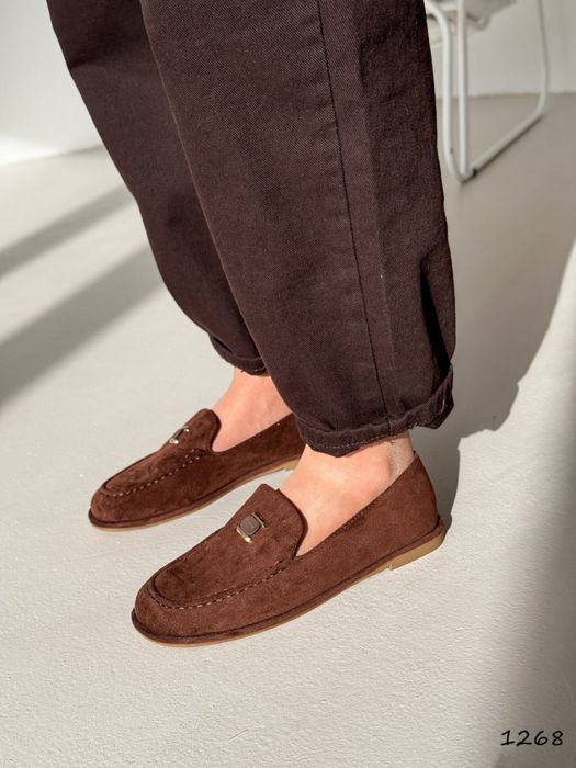 Лофери жіночі шоколад