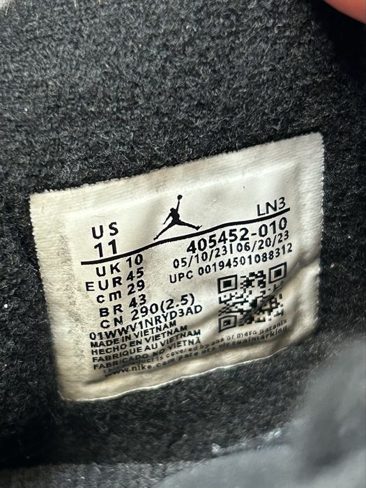 Кросівки Nike Air Jordan 4 Black Cat,розмір 45, нові