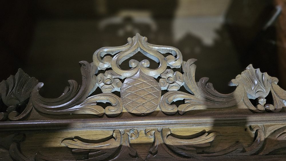 Móvel de Sala Vintage de Madeira Maciça