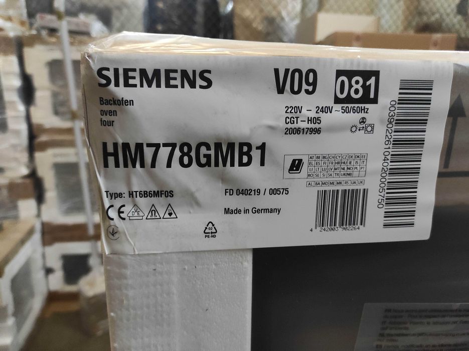Piekarnik  z mikrofalą Siemens HM778GMB1  od ręki