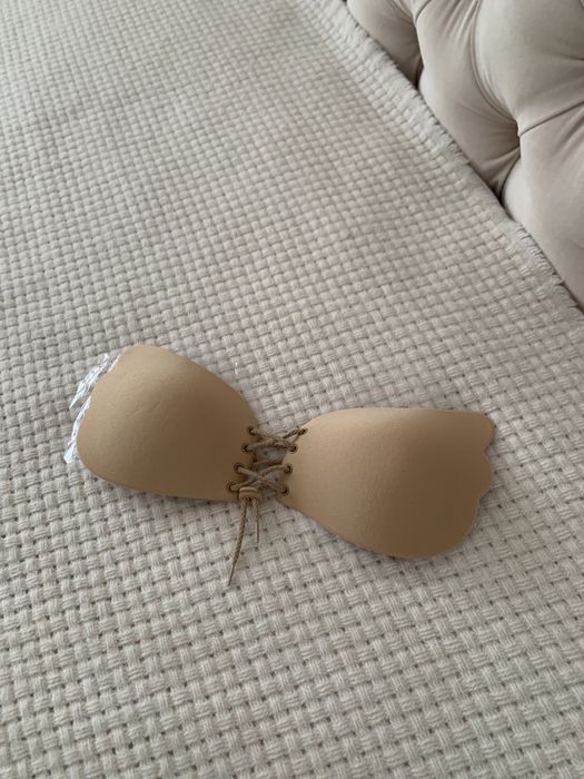 Бандо Бюстгальтер бежевий бюст топ бежевий