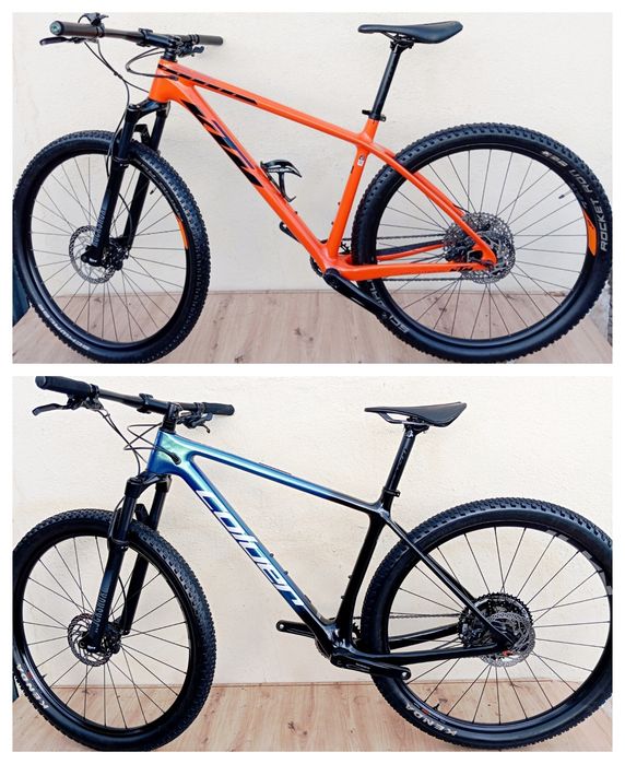 JF-Bikes Bicicletas CARBONO L 12v KTM Myroon/Coluer Poison