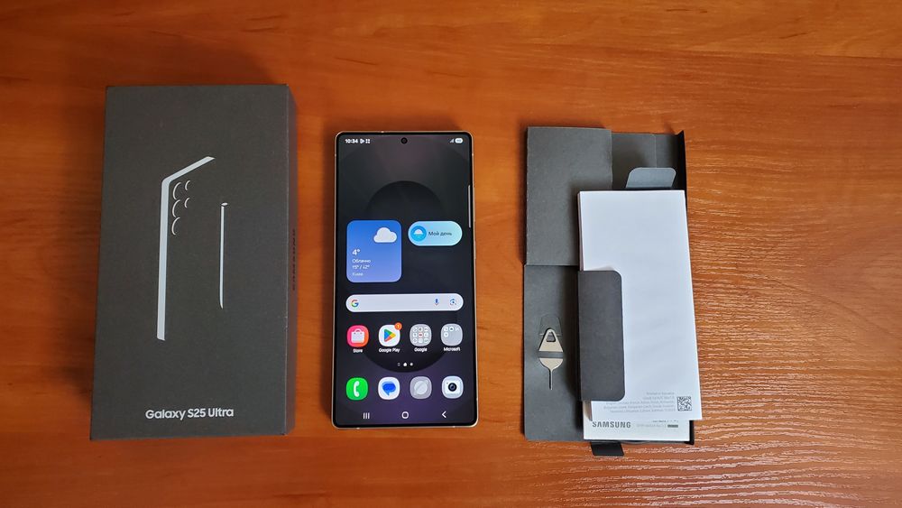 Samsung Galaxy S25 ultra 12/256, новий офіційний, 0 циклів зарядки