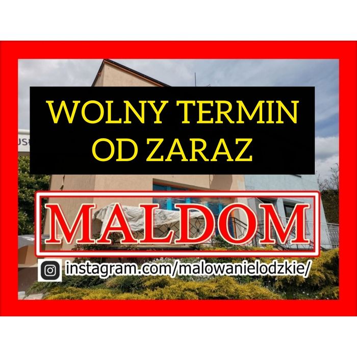 Malowanie wielkopołaciowe, malowanie dla przemysłu MALDOM