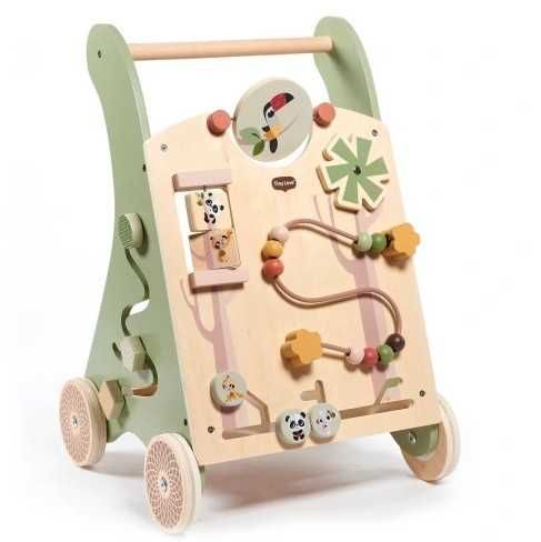 Tiny Love, Drewniany Edukacyjny Chodzik-Pchacz 2W1, Boho Chic
