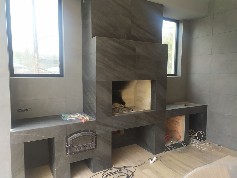 #Монтаж камінів #пічник #камін