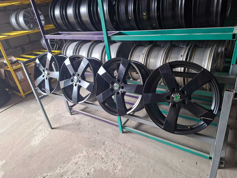 Диски Дезент Шкода 5/112 R18 7,5J ET38 Dezent Skoda.