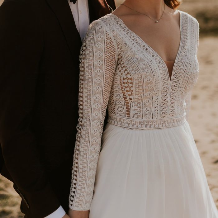 Suknia ślubna rustykalna/boho - Jasmine Empire Sherli 36/38, idealna