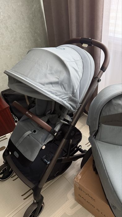 Коляска 2 в 1 Cybex Balios S Lux Stormy Blue 2025