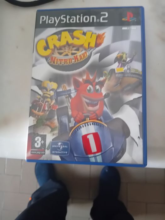 Jogo ps2 crash nitro kart