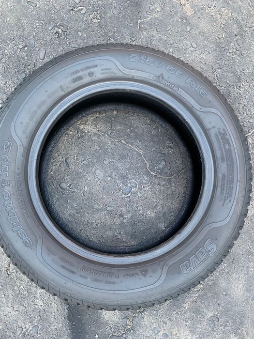 Шини 215/60 R16 Sava зима, 7 мм