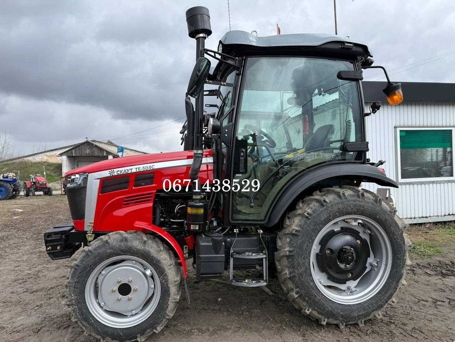 Мінітрактор Скаут TE-504 C A/C з кондиціонером БЕЗКОШТОВНА доставка