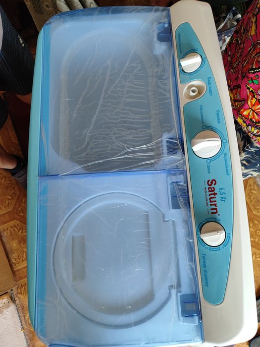 Пральна машина напівавтомат 6,5 кг Saturn