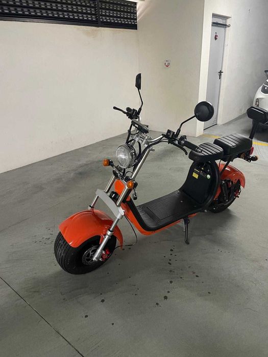 Mota Citycoco Elétrica com Duas Baterias – Autonomia até 120 km