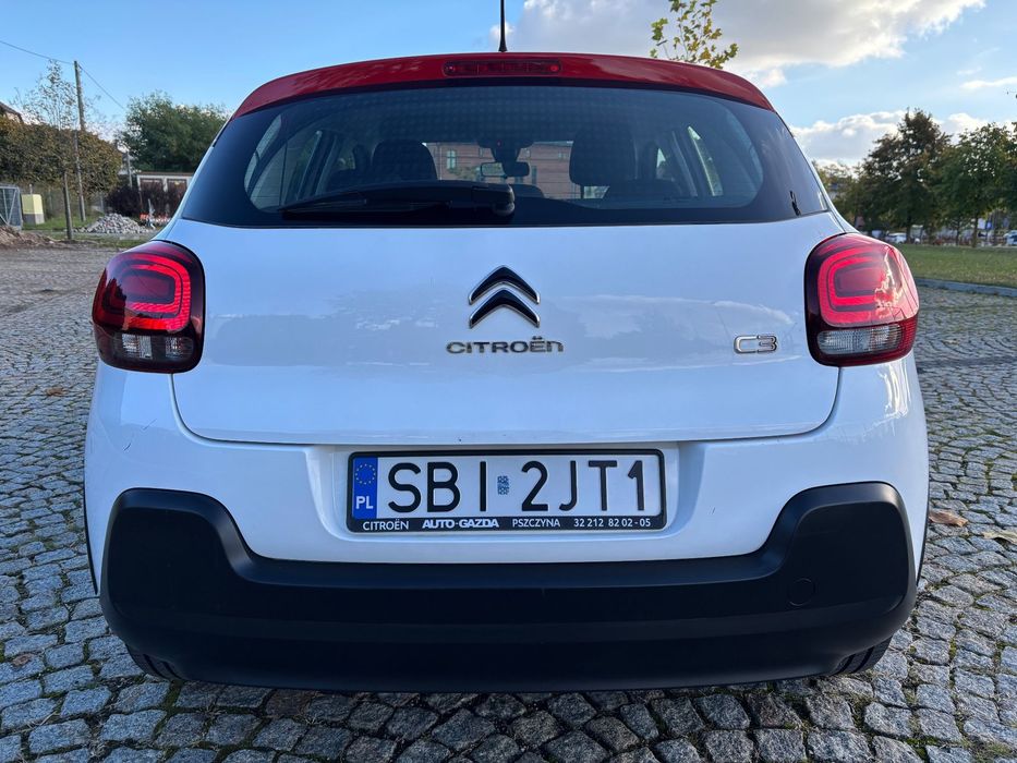 Citroën C3 1,2 82KM Salon PL I właściciel Klima Led Asystenci Stan Perfekcyjny