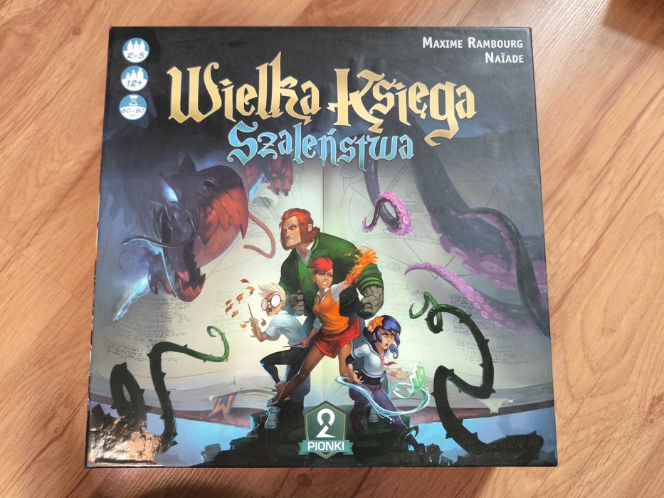 Wielka Księga Szaleństwa - Gra planszowa PL