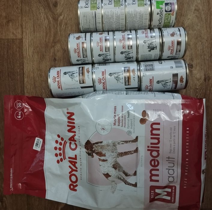 Продам набір корму для собак.
