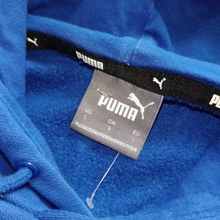 Puma Essentials Big Logo ciepła bluza kaptur kangurka L